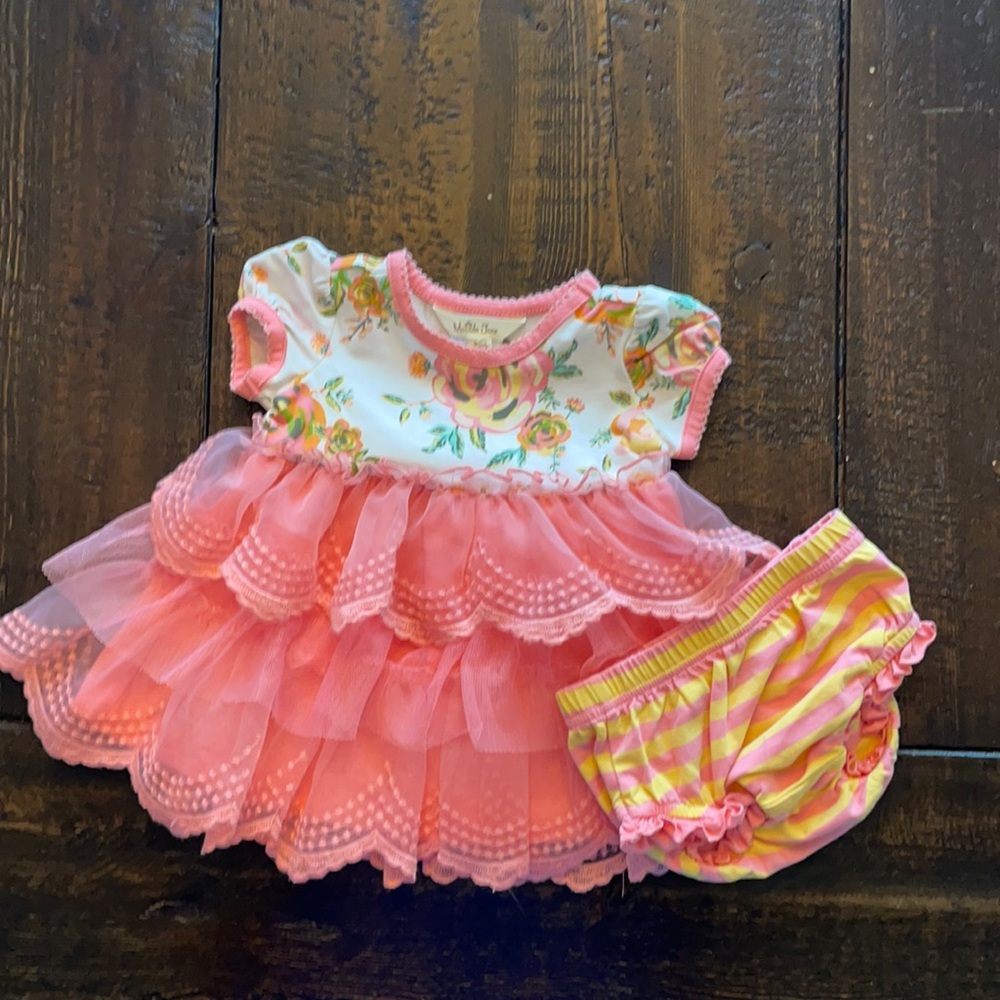 Matilda Jane Baby Dress with Bloomers